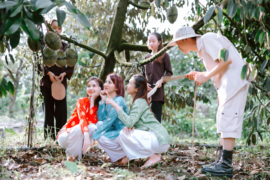 THAM QUAN VƯỜN TRÁI CÂY THEO MÙA TẠI MỸ KHÁNH
