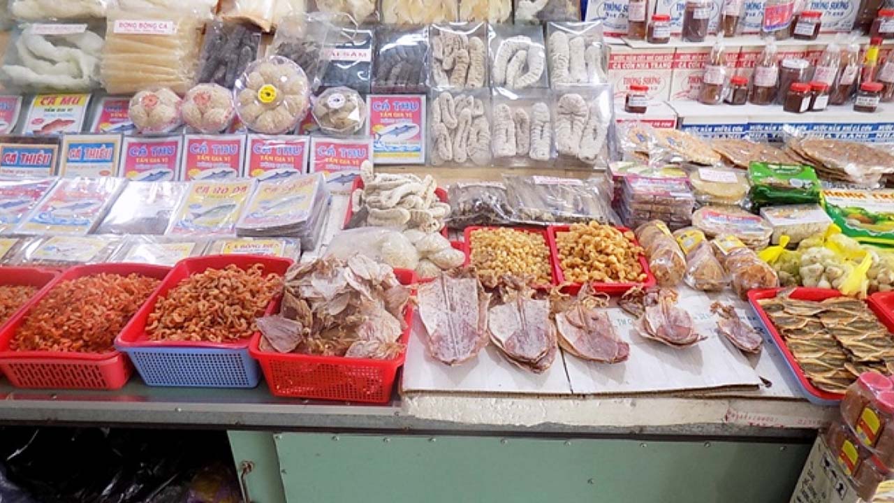 hải sản khô