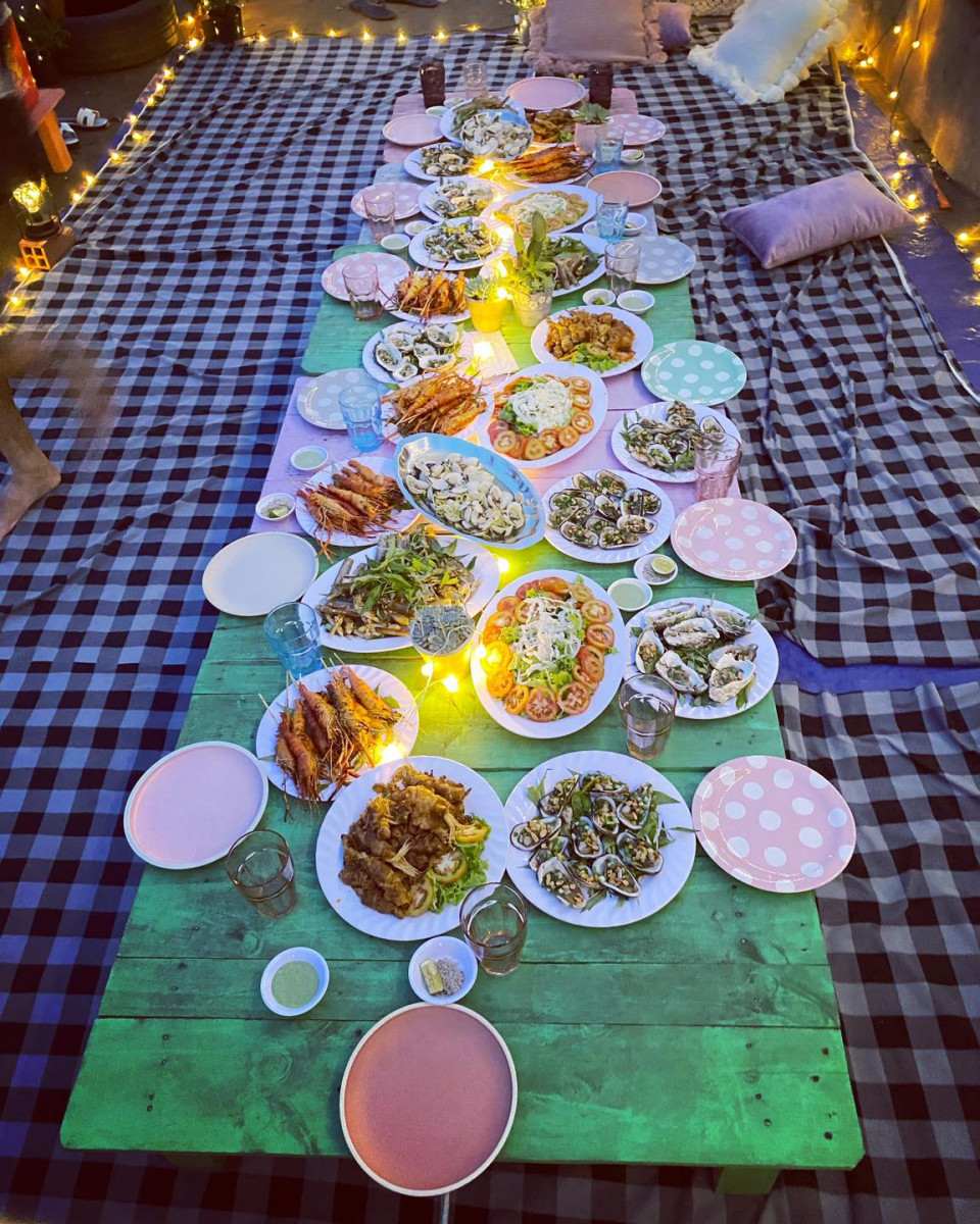 Hải sản tại biển Cần Thơ