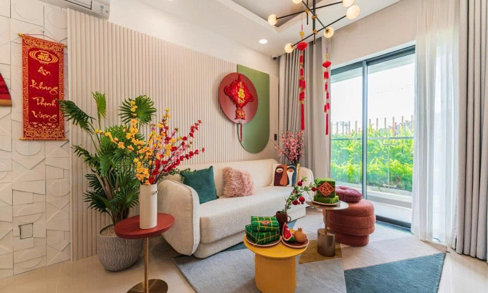 Trang trí nhà Tết