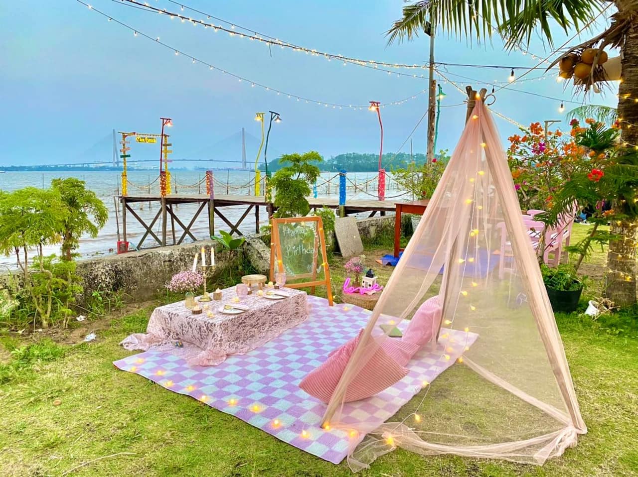 Quán cafe đẹp ở Cần Thơ - Mini Beach 