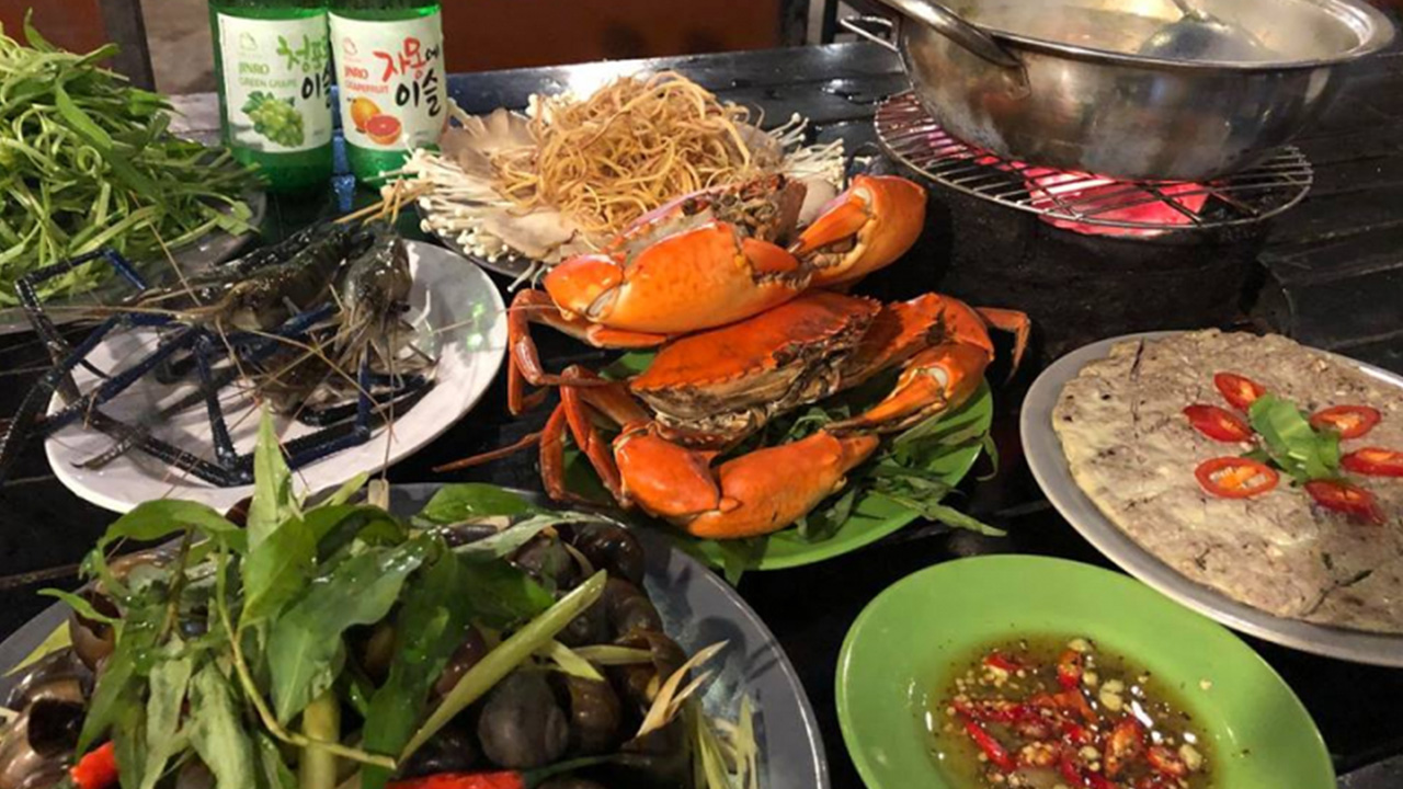 Đậm đà hương vị hải sản tươi ngon