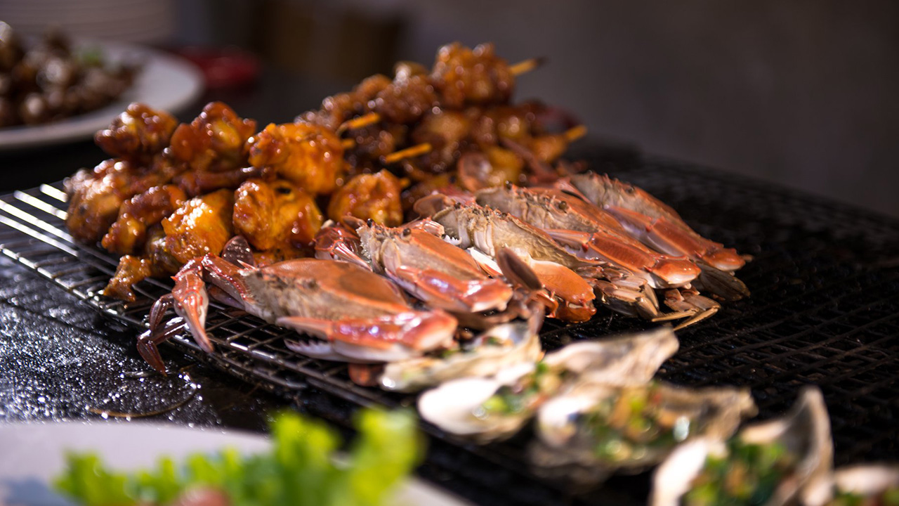 Đa dạng các món nướng ăn tẹt ga tại Tâm Bo