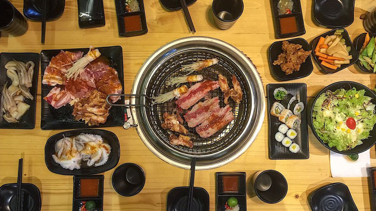 Ăn ngập tràn tại Vườn nướng Hàn Quốc