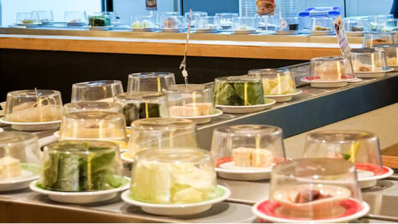 Line truyền đồ ăn - đặc sản chỉ có tại Kichi Kichi