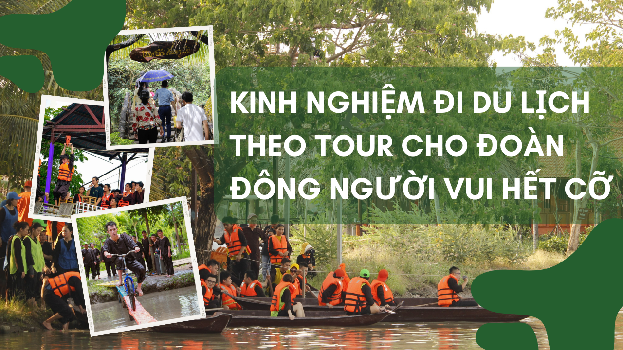 Kinh nghiệm đi du lịch theo tour cho đoàn đông người vui hết cỡ