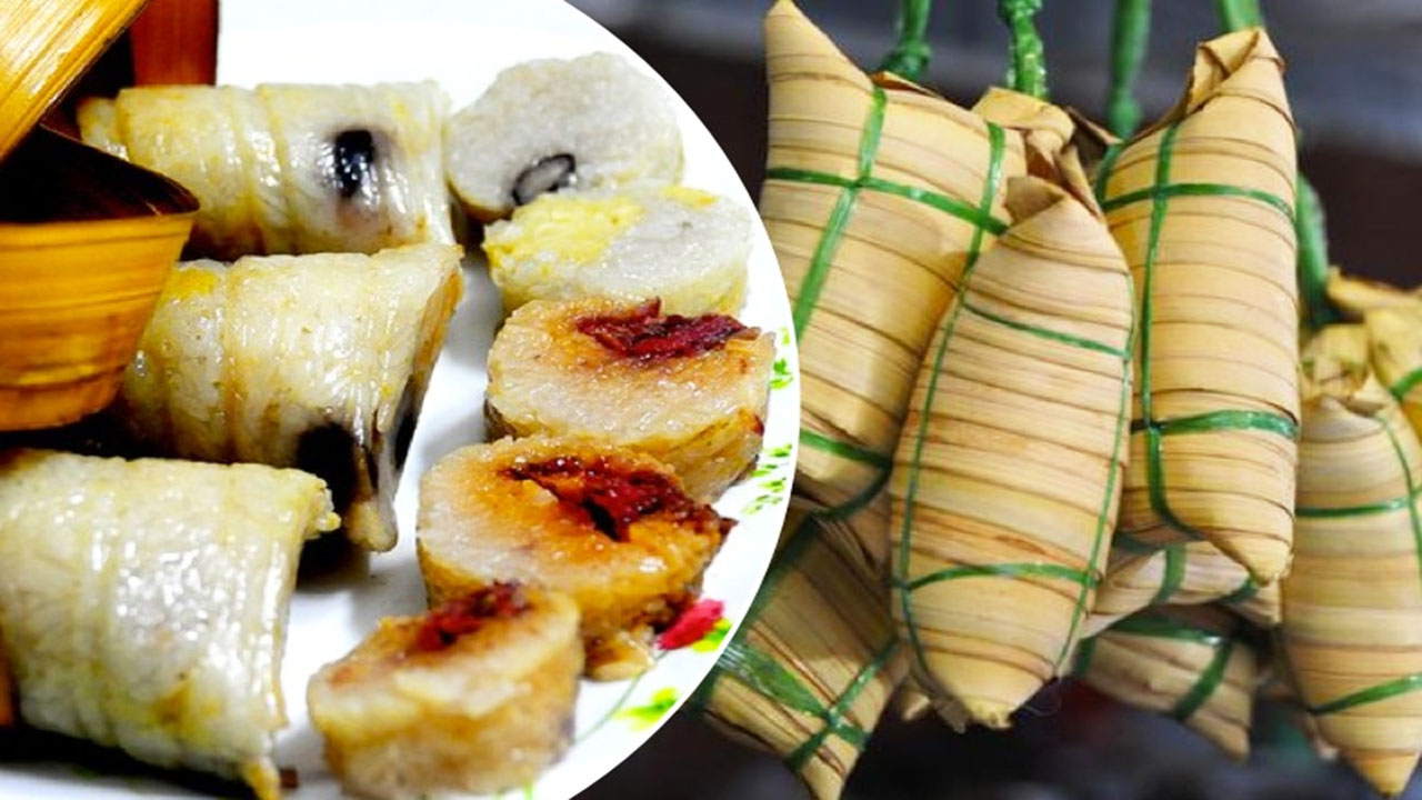 Bánh lá dừa Giồng Luông