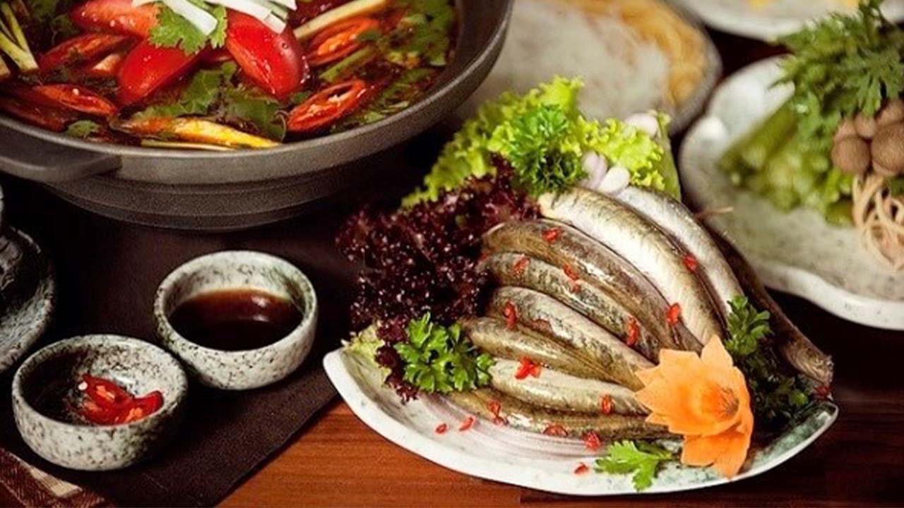 cá kèo nấu giấm