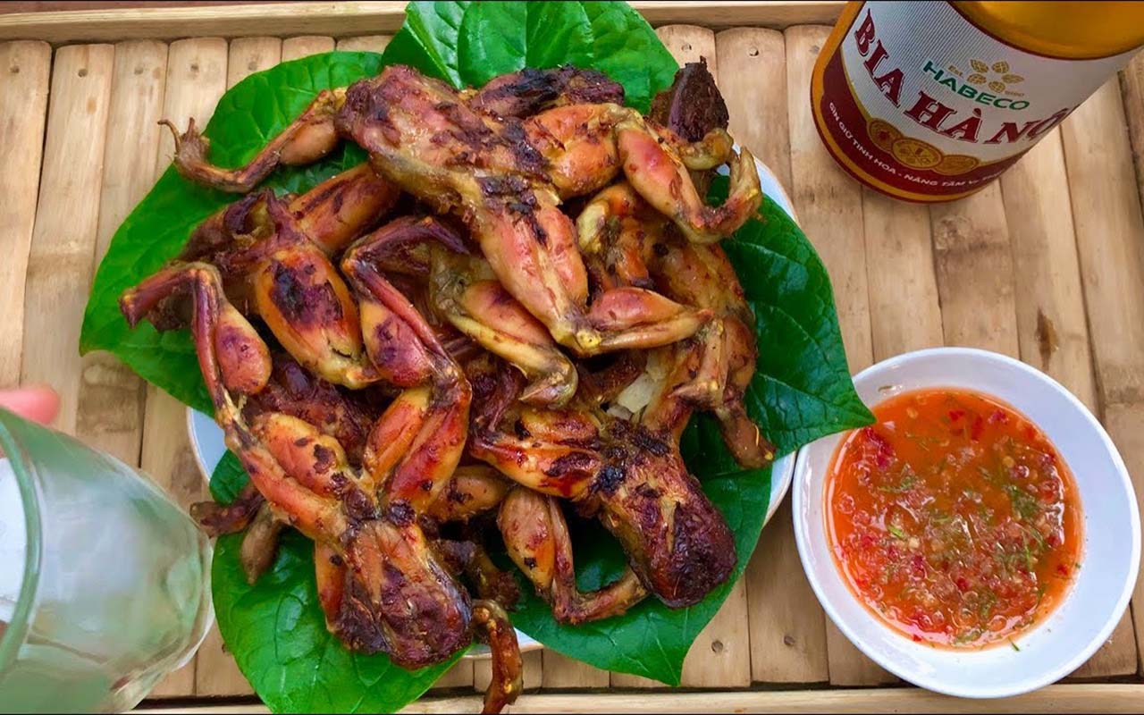 Đặc sản ếch đồng Đồng Tháp