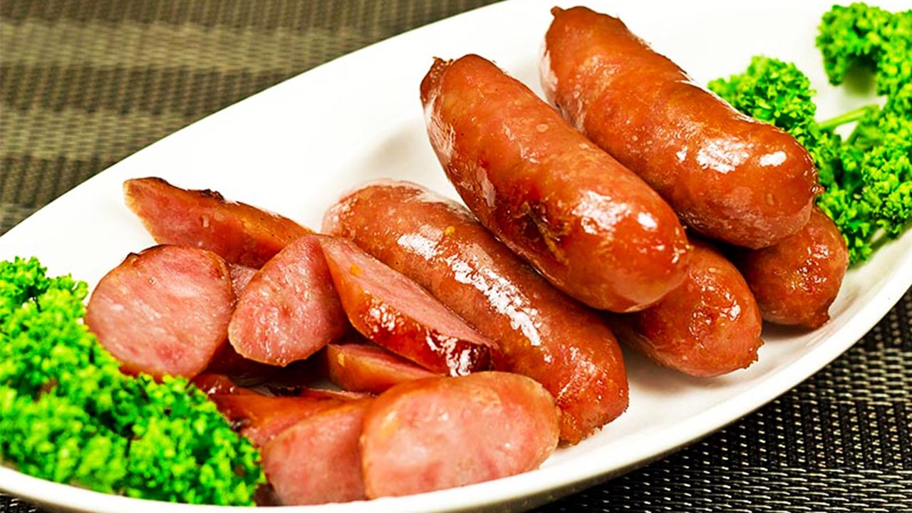 Đặc sản Long An Lạp xưởng tươi