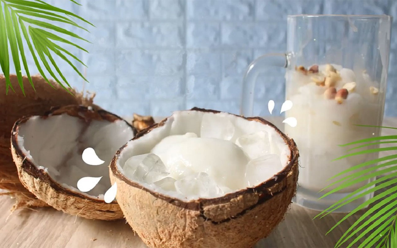 Dừa sáp Trà Vinh