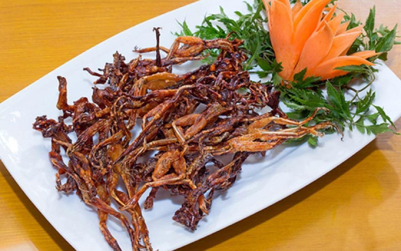 Khô nhái đặc sản