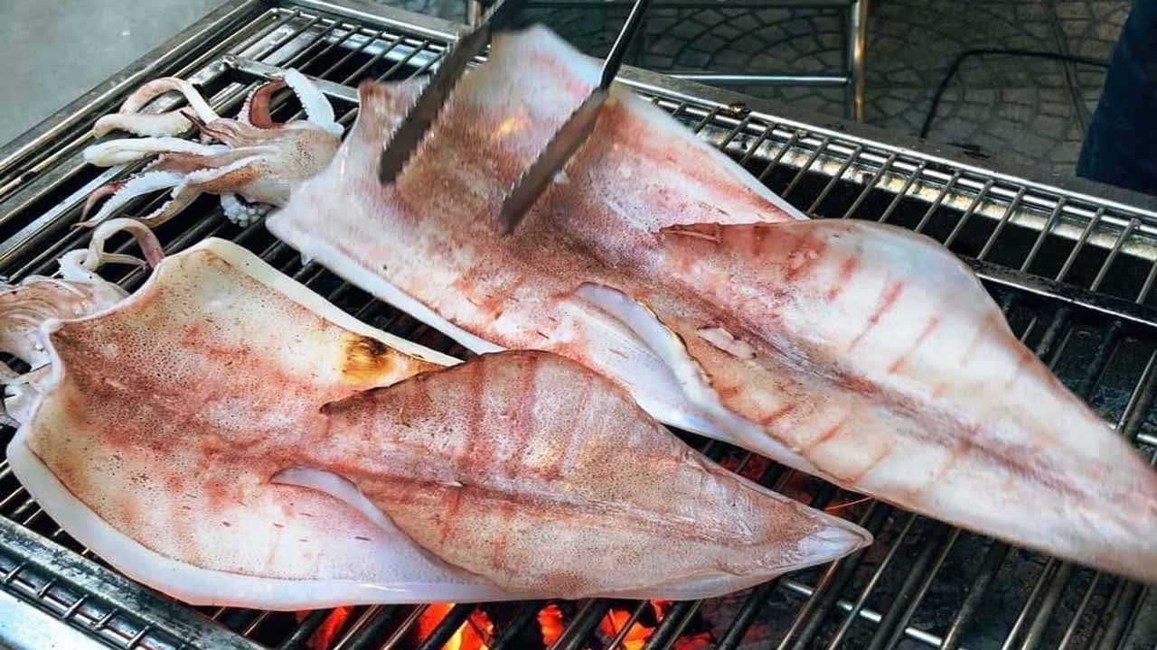 Mực một nắng Côn Đảo