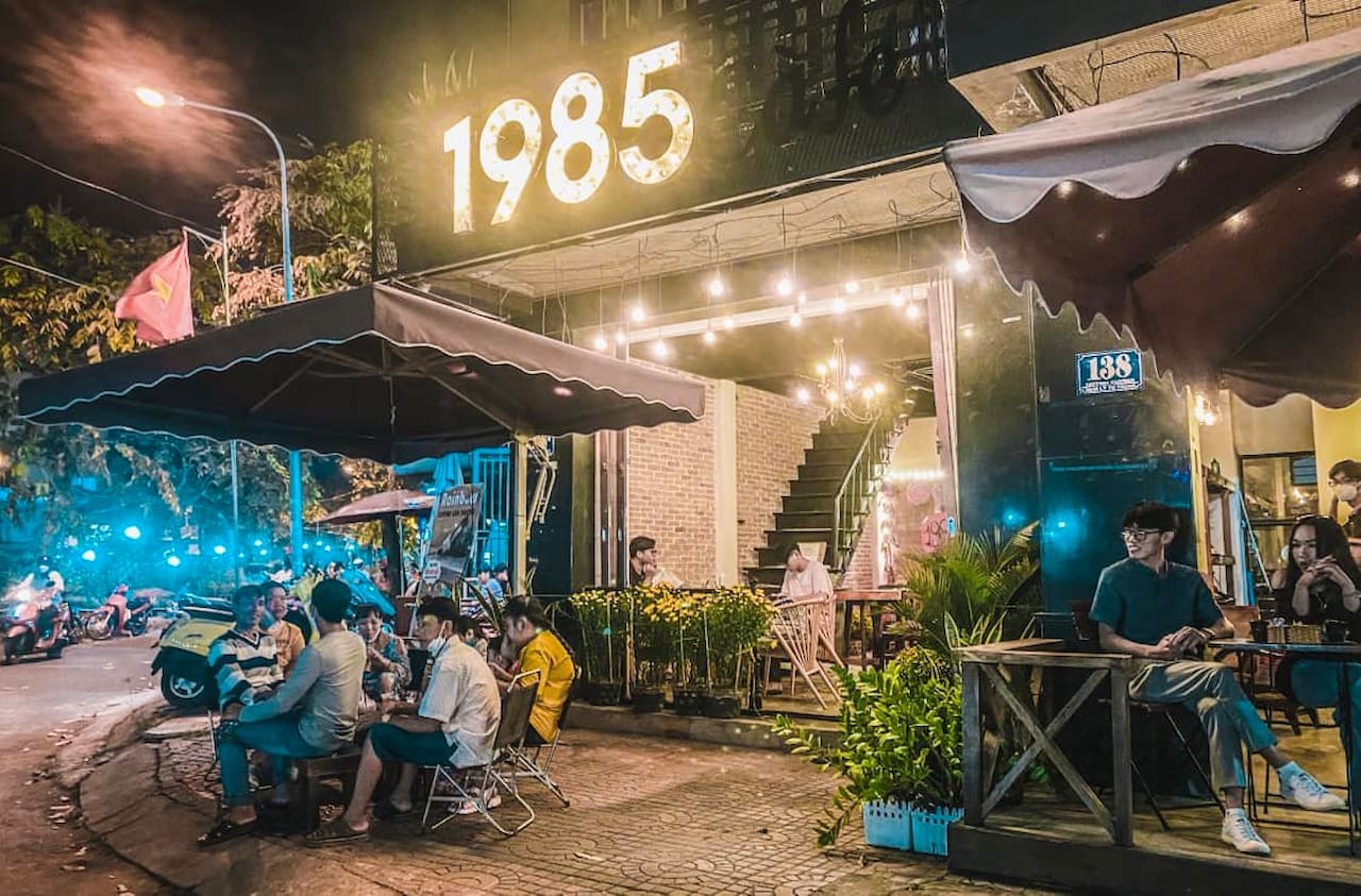 Quán cafe đẹp ở Cần Thơ - Cafe 1985 