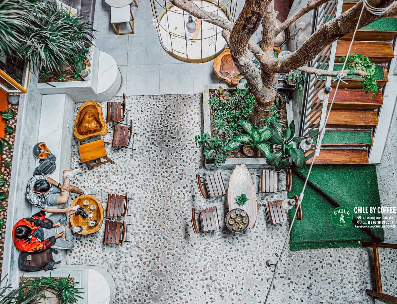Quán cafe đẹp ở Cần Thơ - Chill By Coffee 