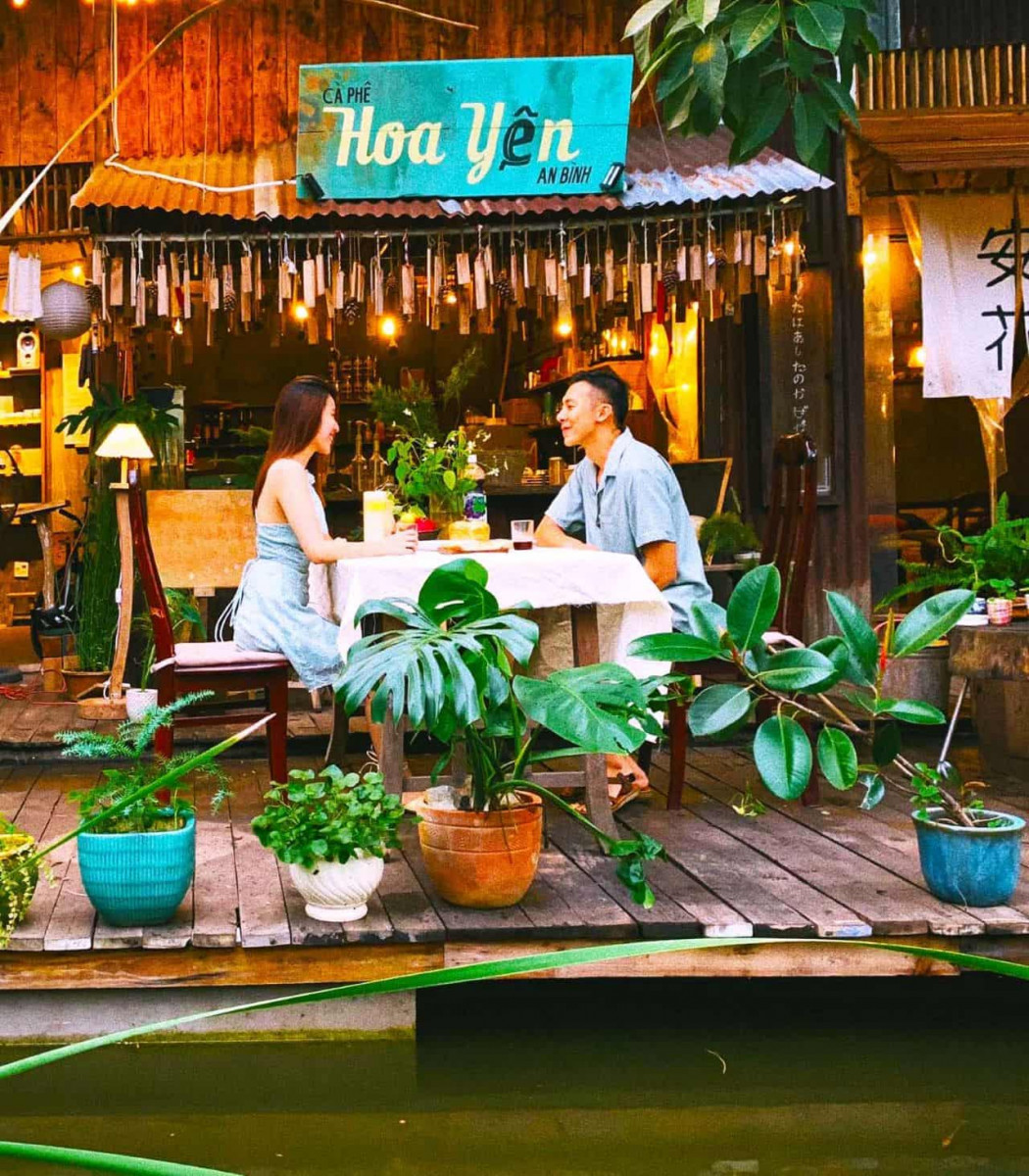 Quán cafe đẹp ở Cần Thơ - Hoa Yên An Bình 