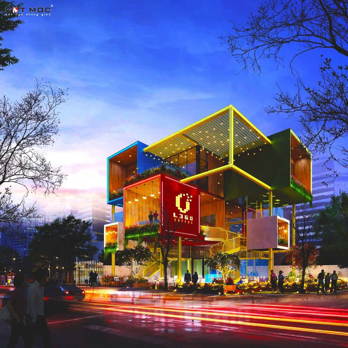 Quán cafe đẹp ở Cần Thơ - Lego Coffee 