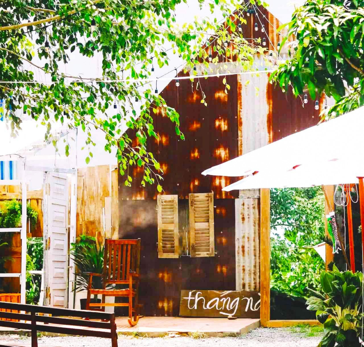 Quán cafe đẹp ở Cần Thơ - Tiệm trà Cỏ Ngọt 