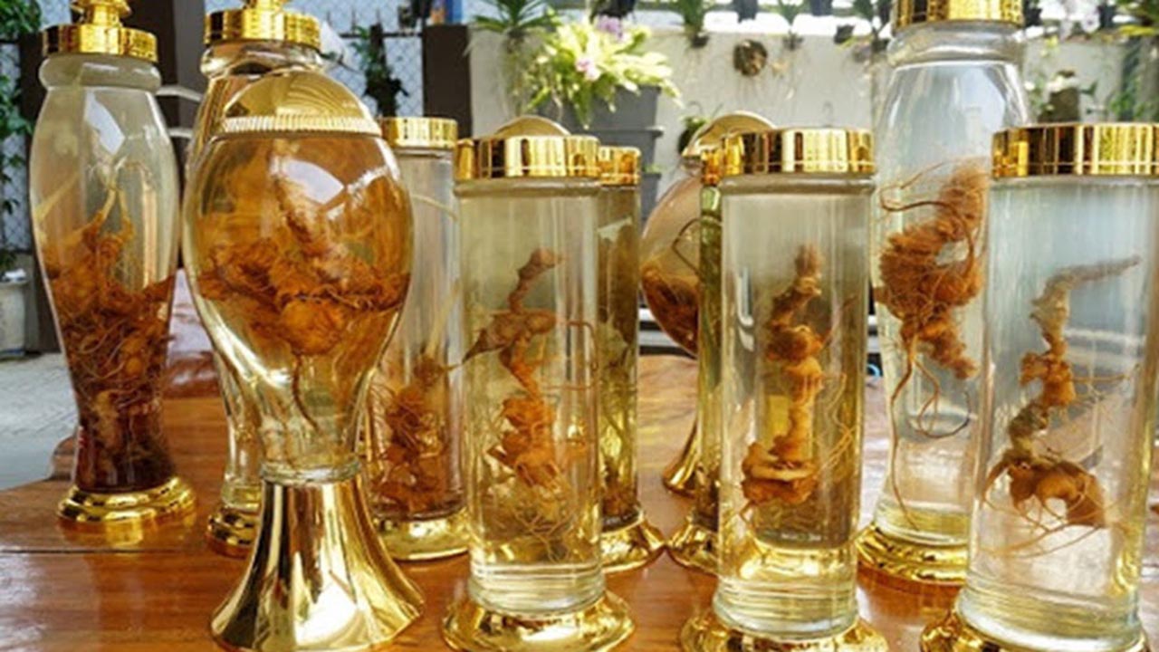 Rượu sâm Côn Đảo