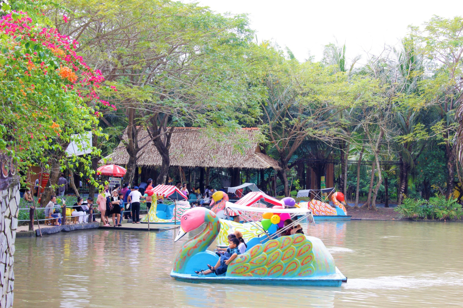 BƠI XUỒNG ĐẠP VỊT